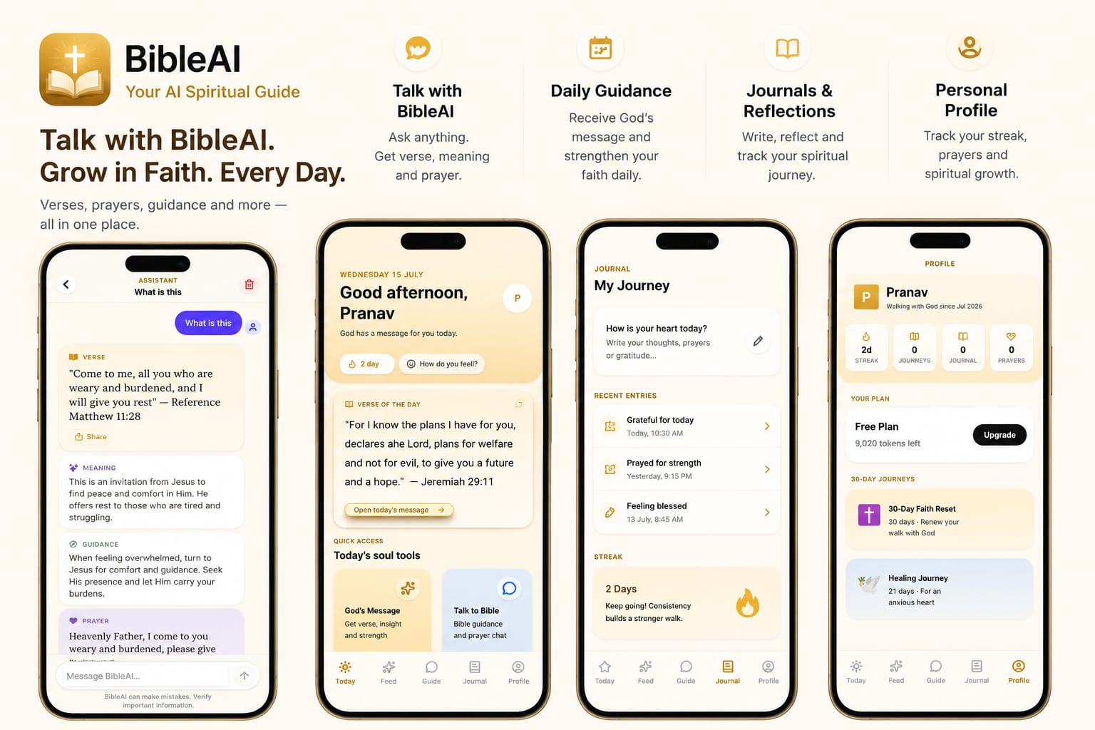 Daily Bible Application Banner Showcase