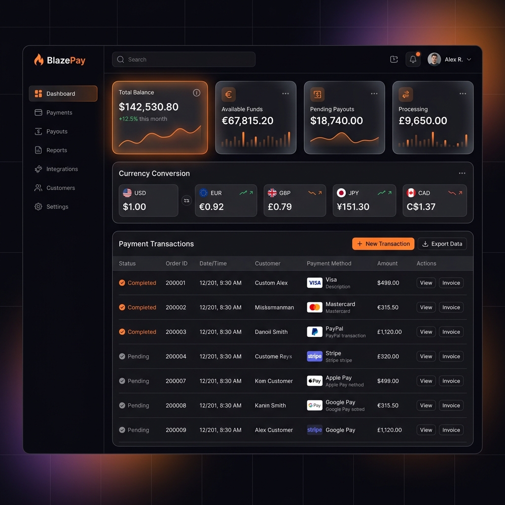 BlazePay - FinTech platform by BlazeTech Global